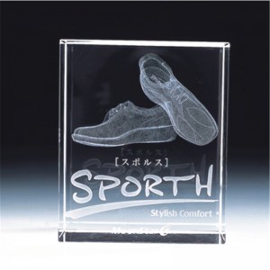 3D Кристаллическая внутренняя гравировка