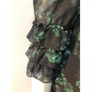 ЦВЕТОЧНОЕ ПЛАТЬЕ ПЛЕЧИ JLWD0013