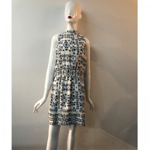 ПЛАТЬЕ С ВЫГРЕШНЫМ ШЕЯМ JLWD0021