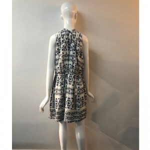 ПЛАТЬЕ С ВЫГРЕШНЫМ ШЕЯМ JLWD0021