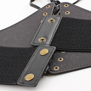 HD0823 - Индивидуальный PU комбинированный эластичный пояс для женщин