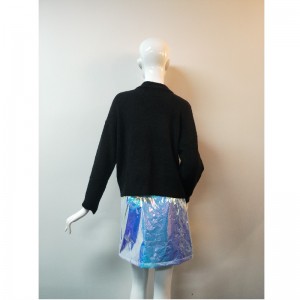 ЧЕРНЫЙ СВИТЕР RLWS0061F