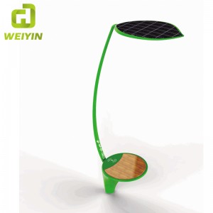 Умный стенд освещения уличной рекламы солнечной энергии для напольной зарядки мобильного телефона