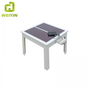 Smart Solar Powered SquareTable с зарядным устройством для мобильного телефона