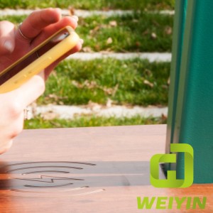 Минималистичный дизайн Smart Solar Powered USB для зарядки мобильных телефонов для сообществ и парков