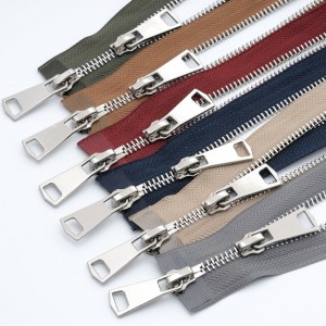 Индивидуальная длина металлическая молния нейлон застежка-молния для джинсов и курток 1