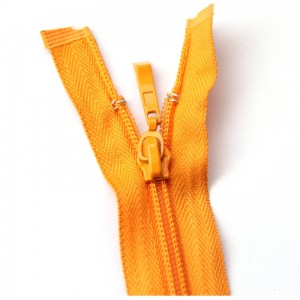 Хлопковое пальто с открытым концом 70 см 5 # нейлоновая молния 5