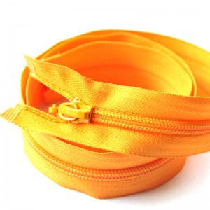 Хлопковое пальто с открытым концом 70 см 5 # нейлоновая молния 5