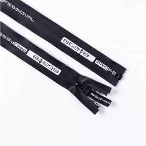 2019 горячая распродажа китай высокое качество оптовая продажа моды на заказ пластиковые молнии водонепроницаемая молния 10