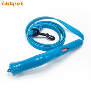 Горячие продажи продукции безопасности Светоотражающая кожа Pet Ошейник Обучение Прогулка Поводок