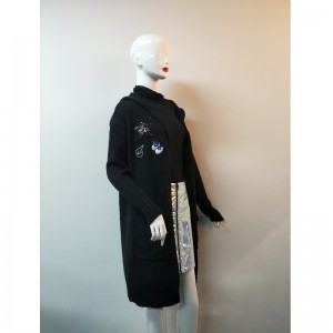 ЧЕРНЫЙ КАРДИОН СВИТЕР RLWS0092F