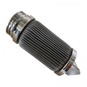 Плиссированная свеча из проволочной сетки из нержавеющей стали 316