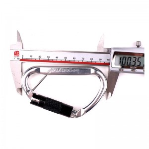 Авиационный алюминиевый альпинизм быстрая пряжка открытый скалолазание карабин кемпинг фитнес йога гамак с аксессуарами из алю...