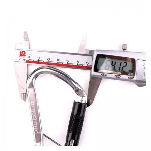 Авиационный алюминиевый альпинизм быстрая пряжка открытый скалолазание карабин кемпинг фитнес йога гамак с аксессуарами из алю...