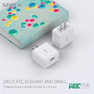 WEX - V40C OPPO VOOC адаптер для зарядки вспышкой, настенное зарядное устройство, дорожное зарядное устройство
