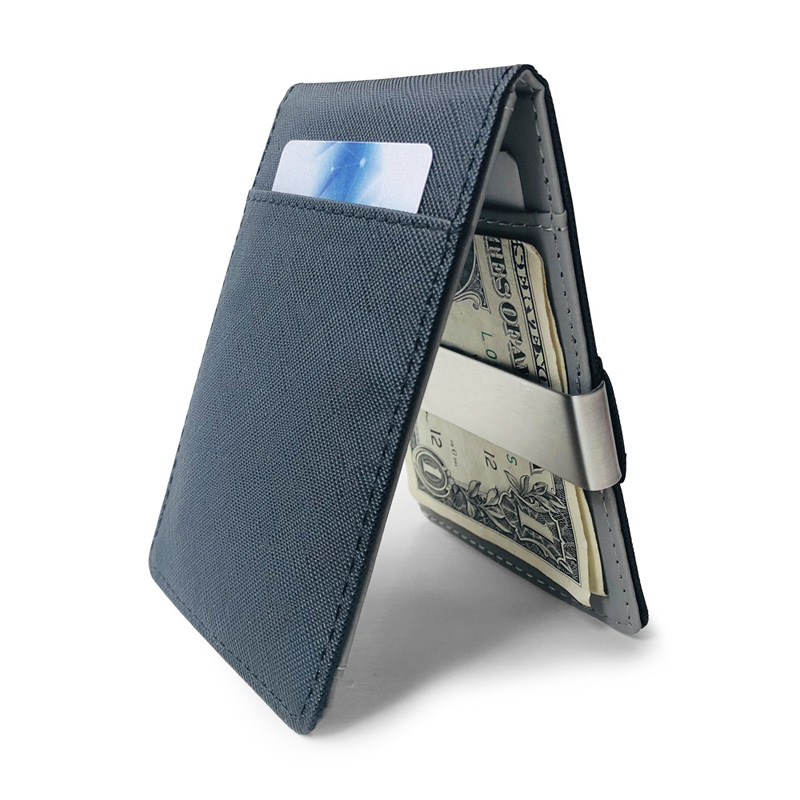 HD0827 - Оптовый настраиваемый мужской пакет кредитных карт с зажимом