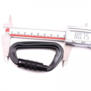 Открытый крюк скалолазание кемпинг главный замок карабин многофункциональный гайка альпинистский крюк альпинистская пряжка от...