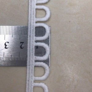 10 # кружево из молочного шелка, полиэстер / нейлон, хлопковое кружево