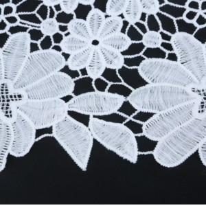 Чистая кружевная ткань, вышитая полиэфирная кружевная ткань, молочный шелк, кружево. Полиэстер / нейлон, кружево, хлопковое кружево