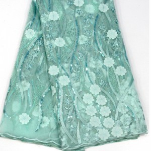 3d кружева с блестками высокого качества африканский французский кружевной ткани для свадебной вышивки сетка кружева вышивка