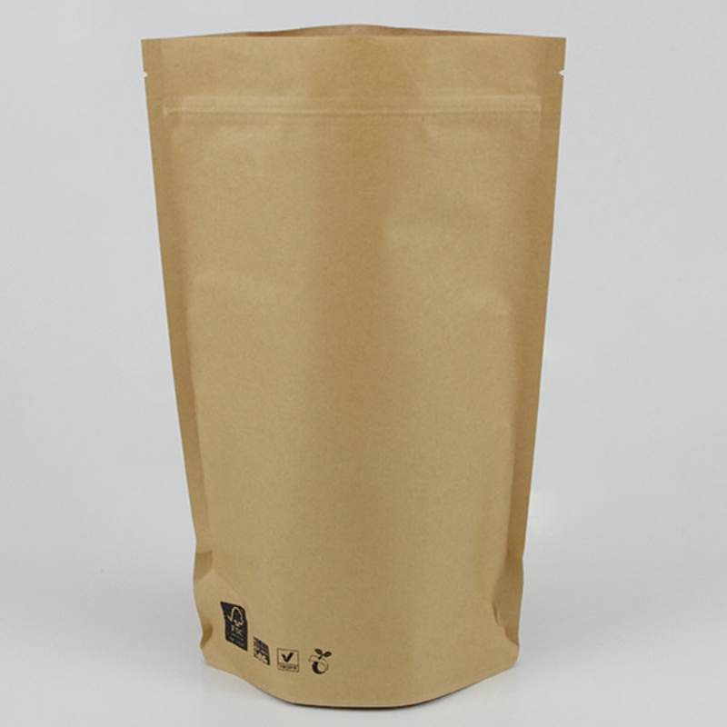 биоразлагаемые и перерабатывают упаковочные крафт-мешки 100 г 250 г 500 г и т. д.