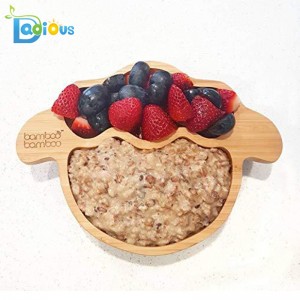 Новейшая посуда для младенцев и кормящих тарелок для малышей и набор ложек