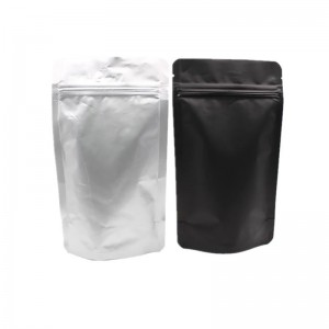 Самостоятельно стоящие мешочки из фольги с прозрачной передней частью и закрывающейся прозрачной сумкой