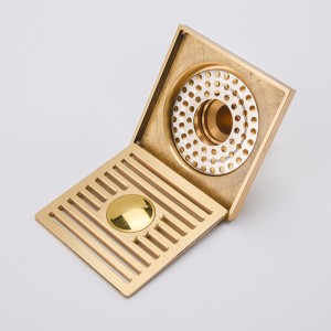 Скрытый слив воды из душа