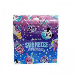 Термосварка нестандартная форма яркая печать экологически чистые 3 боковое уплотнение сумка для игрушек