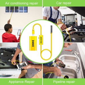 Беспроводной эндоскоп 2.0 мегапикселя HD WiFi камера бороскопа Микроинтерфейс Водонепроницаемая камера для осмотра Snake для Android, iOS и ...