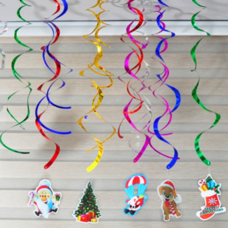Потолочные украшения баннеры воздушные шары лента гирлянда для вечеринки свадьба день Рождества