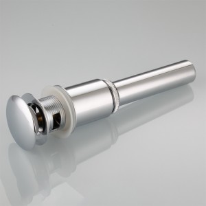 Сантехника круглая большая крышка латунь щелчок треск всплывающие отходы для бассейна