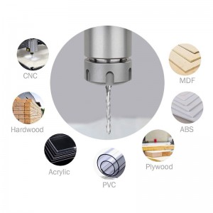 1/8 \"Диаметр хвостовика. Твердосплавные концевые фрезы с цилиндрическим носиком, 2 мм режущий диаметр. Фрезы с ЧПУ, 2-канавный спира...