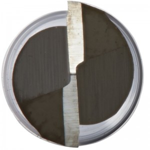 Прецизионная цельная твердосплавная концевая фреза, удлиненная, 2 канавки, 1/4 \