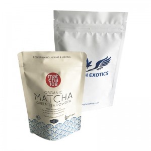 Алюминиевая фольга встать мешок для зеленого чая порошок полиэтиленовый пакет с молнией дешевые цены мешки