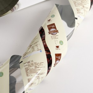 Печать на алюминиевой фольге упаковочная пленка для кофе