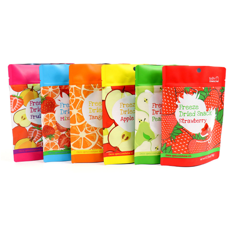 Вновь упакованные сухие фруктовые мешки можно использовать для хранения сухофруктов или ореховых мешков с закусками