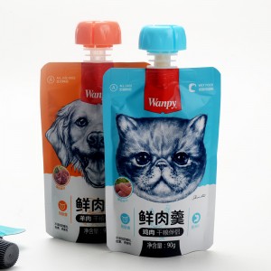 носик мешок оптом кошачий корм мешок алюминиевый мешок