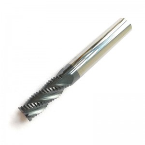 Концевые фрезы для черновой обработки из твердого сплава, HRC45 с покрытием Tialn, 4 канавки, диаметр 1/4 \", хвостовик 1/4\", длина резки 3/4 \"...