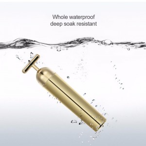 Beauty Bar Импульсный массажер для лица, T-образный электрический массаж лица для чувствительной кожи Подтягивающий подтягивающий по...