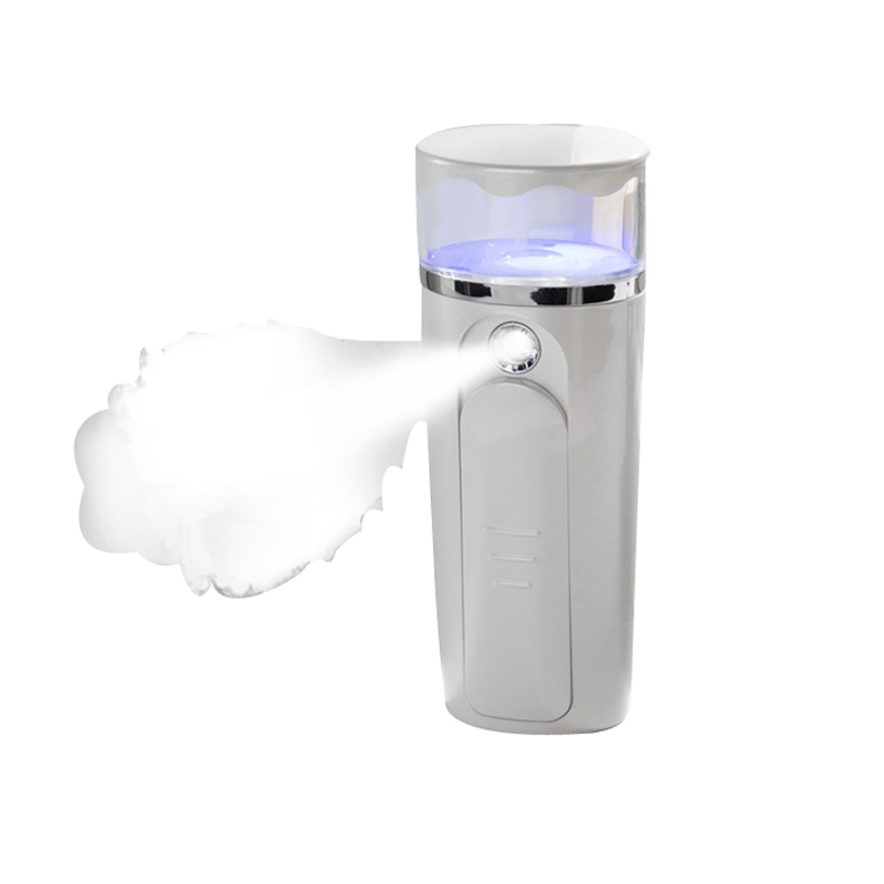 Nano Sprayer Face Steamer Увлажнитель для лица Мини-распыление Увлажняющий увлажняющий USB Аккумуляторный косметологический прибор для ухода за маслом или сухой кожей