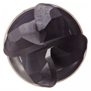 Твердосплавная шариковая концевая фреза с покрытием, 4 канавки, хвостовик 1/4 \