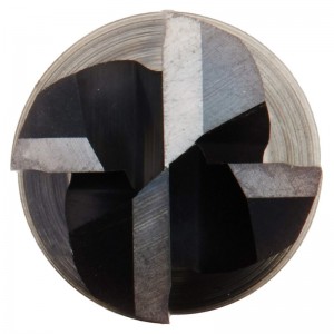 Твердосплавная концевая фреза, с покрытием AlTiN, 4 канавки, диаметр 1/4 \