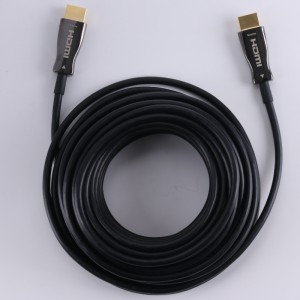 Функция ARC Fibre HDMI CABLE (передача по оптоволокну), оптоэлектронный гибрид; Металлический корпус, 4K