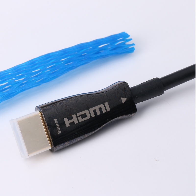 Функция ARC Fibre HDMI CABLE (передача по оптоволокну), оптоэлектронный гибрид; Металлический корпус, 4K