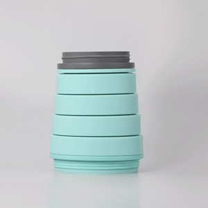 Творческий силиконовые чашки воды пищевой складной спорта на открытом воздухе личности бутылки с водой работает фитнес портати...