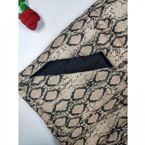 ЖЕНСКИЕ СЕРПЕНТИННЫЕ ПЕЧАТНЫЕ НАКИДКИ RLWPC0008