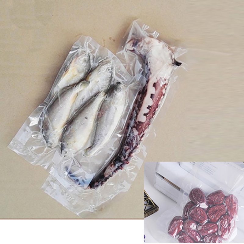 Пищевые вакуумные пакеты для хранения морепродуктов