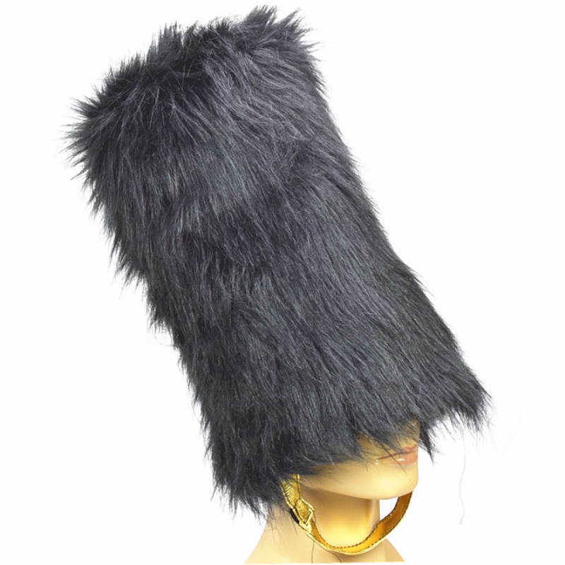 Производитель продает капитану британского почетного караула Plush Black Knight HAT party hat напрямую
