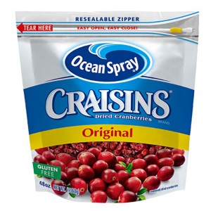 Герметичная алюминиевая сумка на молнии для упаковки сухофруктов / Замок на молнии Майлар для сухофруктов